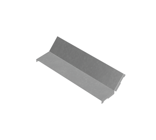 Крышка внутр. верт. угла 45 гр. 300 мм "ПЛЮС" HD  KNLplus45-300 HD   КМ-профиль