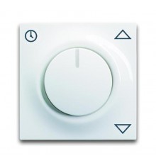 Плата центральная (накладка) для комфортного механизма жалюзи 6419 U, серия impuls, альпийский белый  6430-0-0373   2CKA006430A0373  ABB