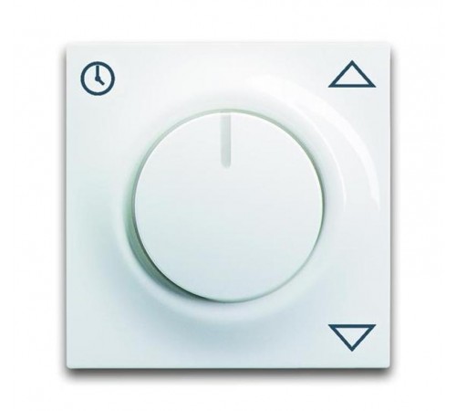 Плата центральная (накладка) для комфортного механизма жалюзи 6419 U, серия impuls, альпийский белый  6430-0-0373   2CKA006430A0373  ABB