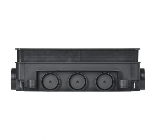 Коробка напольная PRIMER под лючок ONFLOOR 24  KNU-80-16-PA-9011  IEK