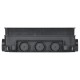 Коробка напольная PRIMER под лючок ONFLOOR 24  KNU-80-16-PA-9011  IEK