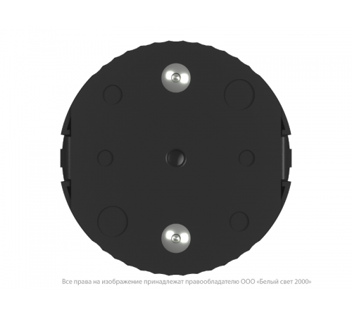 Световой указатель аварийного освещения светодиодный BS-OKO-10-L1-24 Black черный 24В 4,2Вт IP20 накладной централизованный  a15319  Белый свет