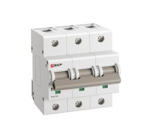 Выключатель автоматический ВА 47-125 3P 63А (D) 15кА PROXIMA   mcb47125-3-63D  EKF