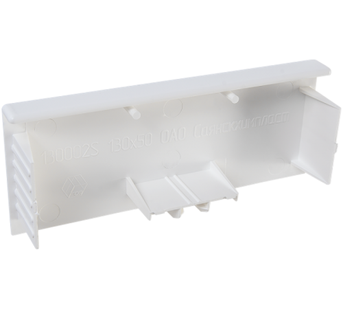 Заглушка торцевая для кабель-канала 130х50  130002S  SPL