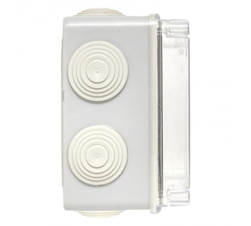 Коробка распределительная КМР-050-041пк пылевлагозащищенная,10 мембранных вводов, уплотнительный шнур, прозрачная крышкой (150х110х70) EKF PROxima  p