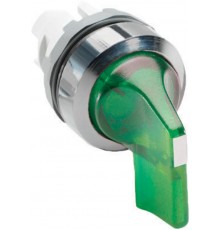 Переключатель M3SS5-21G (длинная ручка) зеленый 3-х позиционный с подсветкой  с возвратом в среднее положение  1SFA611214R2102  ABB