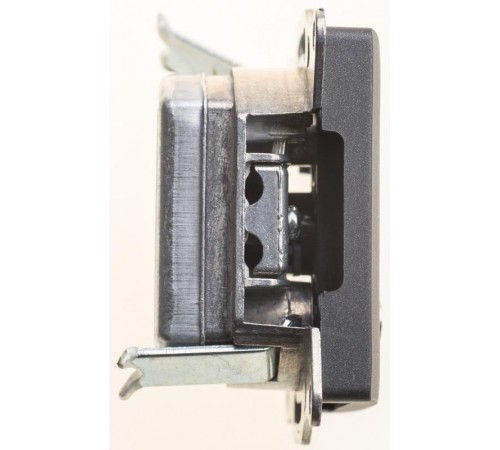 Glossa Антрацит Розетка TV-SAT оконечная 1DB  GSL000797  SE