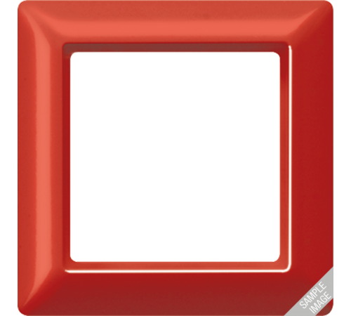 Рамка 1-кратная для вертикальной и горизонтальной установки; термопласт, синяя  AS581GLBL  Jung