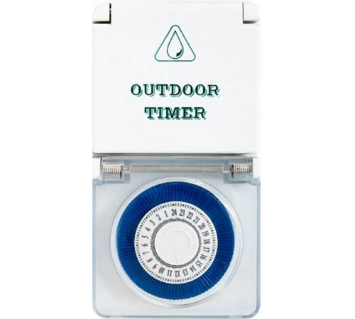 TM51 3500W/16A 230V розетка с таймером (суточная) в защитном корпусе IP44  23239  FERON