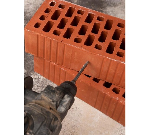 Бур по бетону SDS-plus 6х110 мм (2 резца)(4S спираль) EKF Master  db-6-110-2x4  EKF