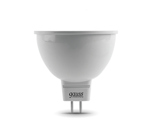 Лампа светодиодная LED 3,5Вт GU5.3 220В 4100К Elementary MR16  13524  Gauss