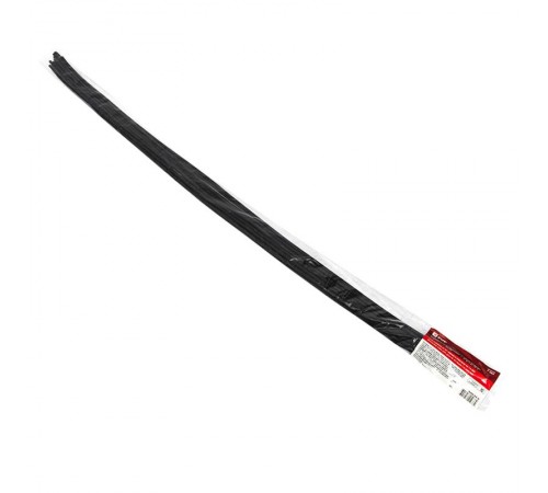 ТУТк клеевая нг 4/1 черная в отрезках по 1м PROxima  tut4-k4-b  EKF