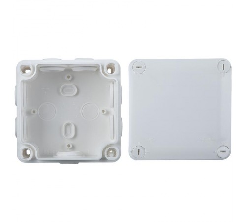 Plexo Коробка IP55 105х105х55мм бел  092023  Legrand