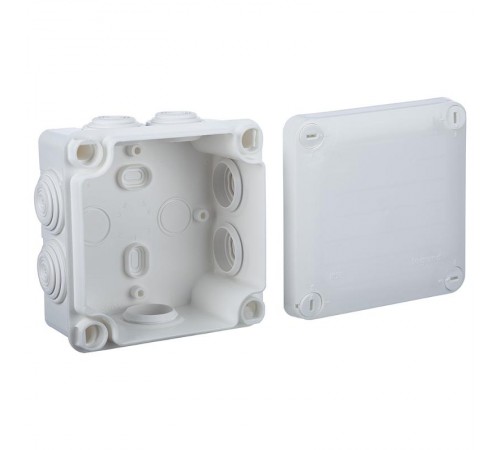 Plexo Коробка IP55 105х105х55мм бел  092023  Legrand