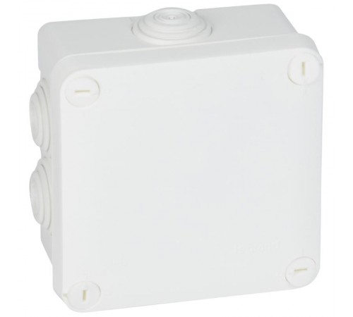 Plexo Коробка IP55 105х105х55мм бел  092023  Legrand