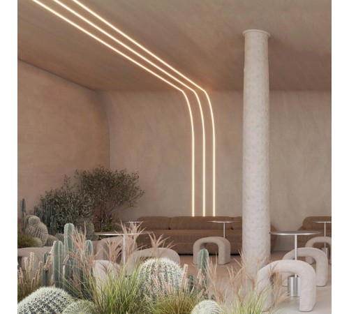 Профиль FANTOM-BENT-W23-TOP-2000 ANOD (Arlight, Алюминий)  0440347(1)  Arlight