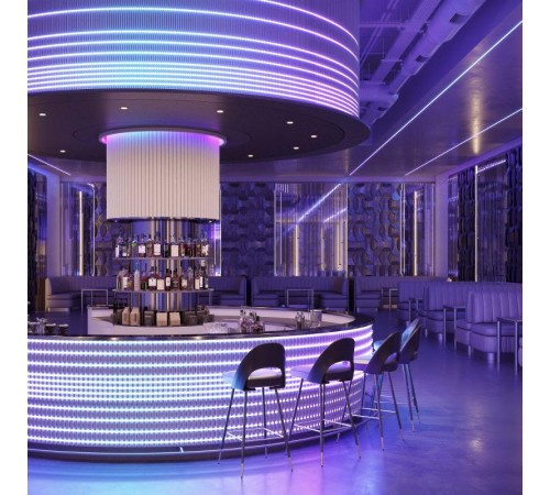 Профиль FANTOM-BENT-W23-TOP-2000 ANOD (Arlight, Алюминий)  0440347(1)  Arlight