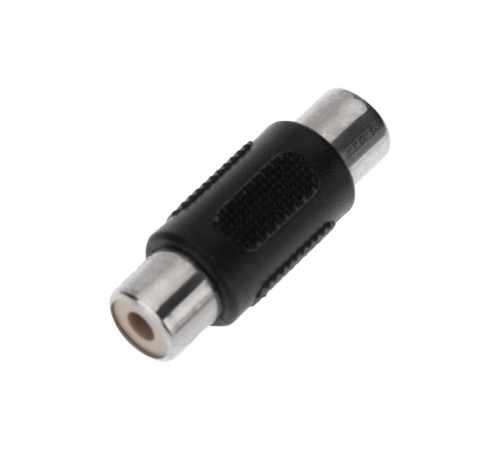 Переходник 1 гнездо RCA - 1 гнездо RCA, монокль  14-0432  REXANT