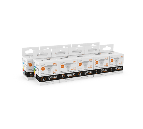 Лампа светодиодная Elementary MR16 11W 850lm 3000K GU5.3 LED 1/10/100  13511  Gauss