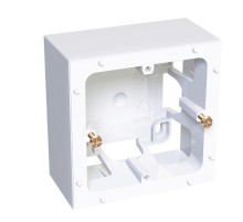 КОРОБКА НАР.МОНТАЖА 1X45 H=40ММ R9003  ALB44440  Schneider Electric