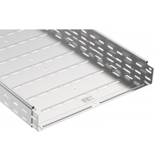 ESCA Лоток перфорированный 80х400х3000 RAL 9016  CLPK10-080-400-3  IEK