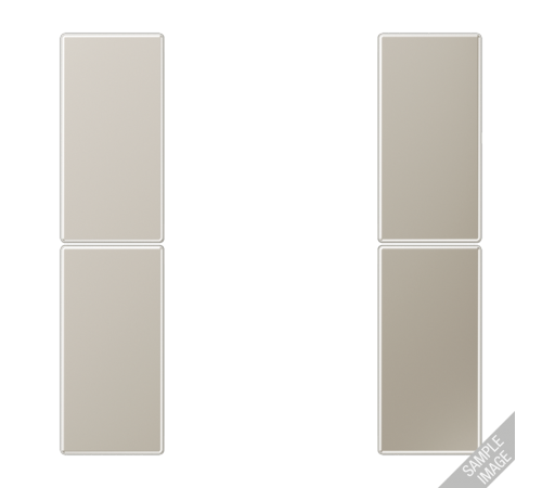 комплект накладок 2гр имитация золота  GO2502TSA  Jung