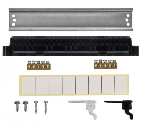  Корпус пластиковый встраиваемый на 8 модулей ЩРВ-П-8 IP41 белая дверь UNION Compact  UIC-KP13-V-08-41-K01  IEK