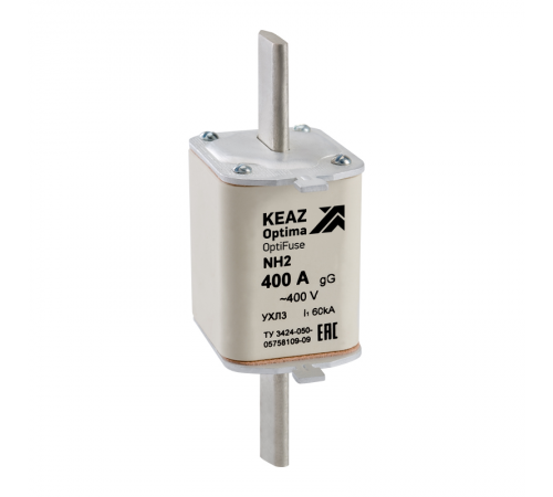 Вставка плавкая OptiFuse NH2-125-400AC-0-gG-УХЛ3  144756  КЭАЗ