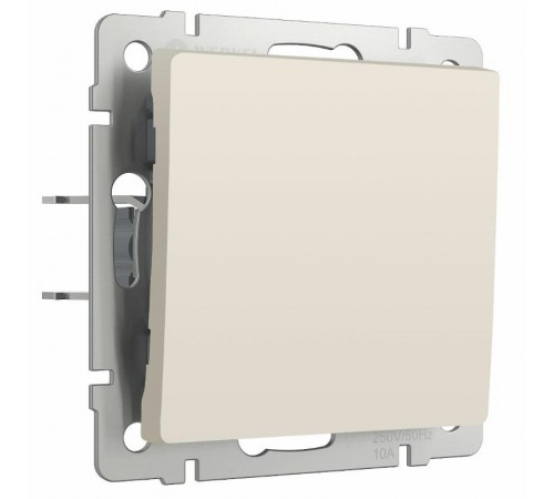 W1110062/Электроустановочные изделия - Выключатель одноклавишный (айвори матовый)  a059277  Werkel