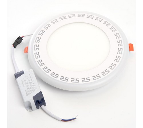 Светильник светодиодный встраиваемый декоративный AL2440, 16W, 1280Lm, белый (4000К) и синий  29598  FERON