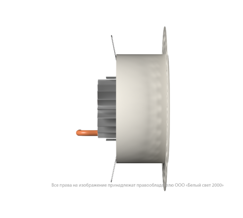 Светильник аварийного освещения BS-RADAR-85-L1-INEXI3 White  a23695  Белый свет