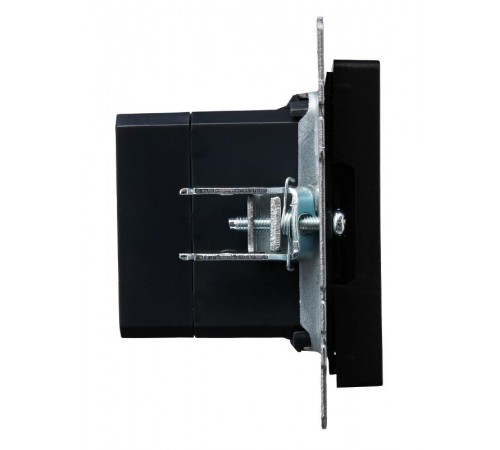 BRITE Розетка USB A+C 18Вт РЮ11-1-БрЧ черный  BR-U22-018-K02  IEK