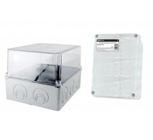 Коробка распределительная о/п 240х195х165мм, проз. крышка, IP55, кабельные ввода d28-3 шт., d37-2 шт.,  SQ1401-1278  TDM