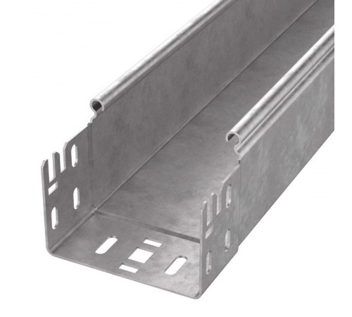 Лоток неперфорированный Профи HDZ 100х80x3000 (2,0 мм) (6 м/уп)  PR16.13786  Промрукав