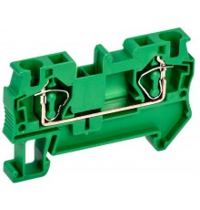Клемма пружинная КПИ 2в-4 41А зеленая   YZN11-004-K06  IEK 