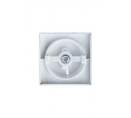 Плата центральная (накладка) с ручкой и лампой для поворотного светорег. серия solo/future цвет davos/альп. белый  6599-0-3009   2CKA006599A3009  A