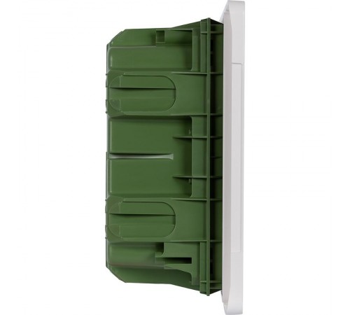 Practibox3 встраиваемый белая дверь 1х8м земля+нейтраль  401761  Legrand