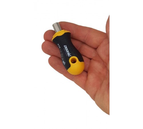 Отвертка под биты 1/4" Ergonic Stubby  46902640  Felo