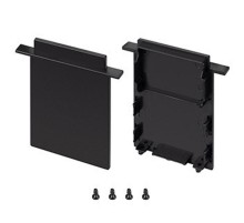 Заглушка SL-LINIA52-3L-F-HIGH BLACK глухая (Arlight, Пластик)  044704  Arlight