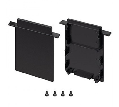 Заглушка SL-LINIA52-3L-F-HIGH BLACK глухая (Arlight, Пластик)  044704  Arlight