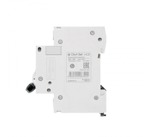 Выключатель автоматический четырёхполюсный 63А B 4.5kA City9  C9F14463  SE