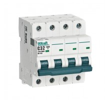 Выключатель автоматический четырехполюсный ВА-105 32А C 10кА  13192DEK  DEKraft