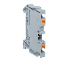 Клеммная колодка пружинная 4 Push-in серая PIT-4  EKF