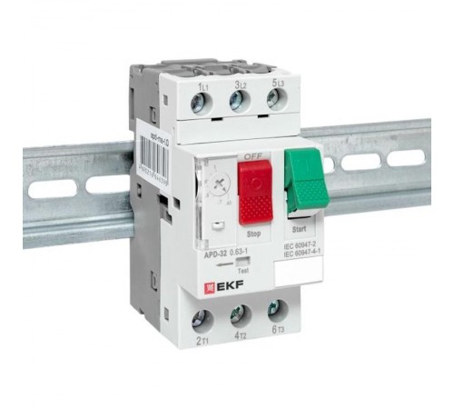 Автомат пуска двигателя АПД-32 0,63-1,0А EKF  apd-me-1.0  EKF