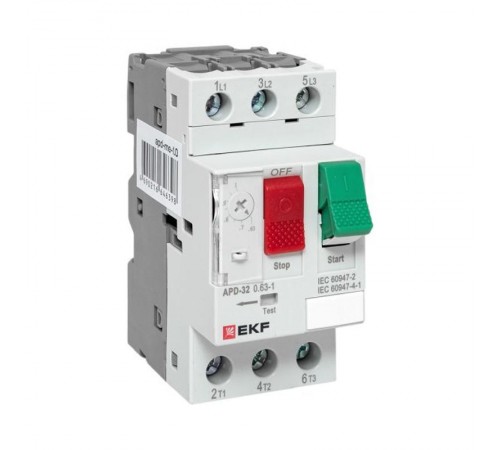 Автомат пуска двигателя АПД-32 0,63-1,0А EKF  apd-me-1.0  EKF
