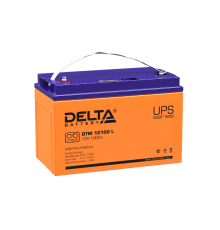 Акумуляторная батарея UPS серии DTM 12100 L  12В/100Ач  DTM 12100 L  DELTA