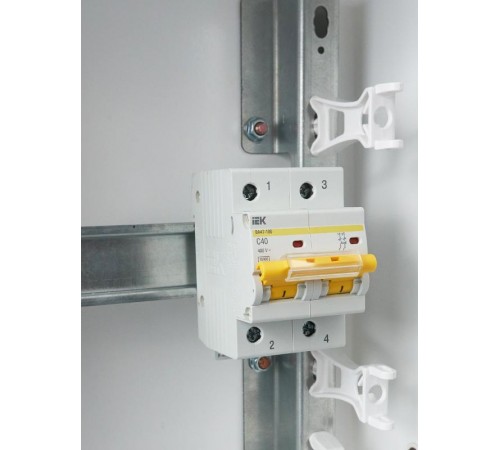 Выключатель автоматический двухполюсный ВА47-100 40А C 10кА KARAT  MVA40-2-040-C  IEK