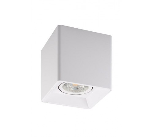 Светильник светодиодный накладной DK3030-WH IP20, 10Вт, GU5.3, LED, белый, пластик  DK3030-WH  DENKIRS