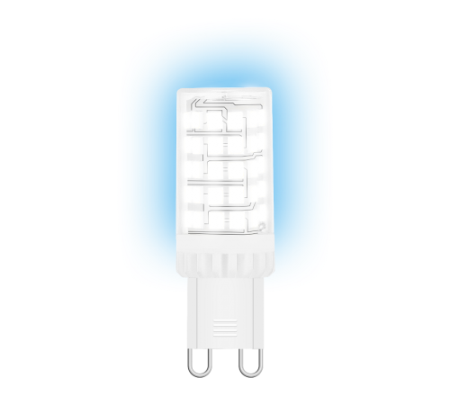 Лампа светодиодная G9 AC185-265V 5,5W 560lm 4100K керамика LED 1/10/200  107009206  Gauss