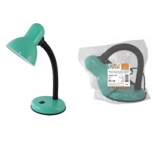 Светильник настольный на основании 40Вт, E27, зеленый, (мягкая упак.) Народный  SQ0337-0124  TDM